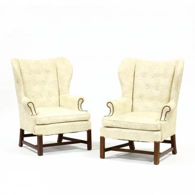 pair-of-chippendale-style-easy-chairs