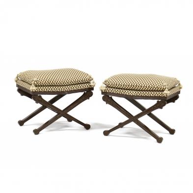 pair-of-curule-form-ottomans