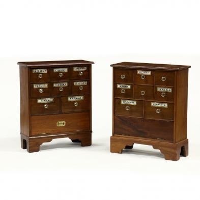 pair-of-diminutive-apothecary-cabinets
