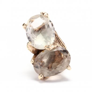 14kt-gold-and-smoky-quartz-ring