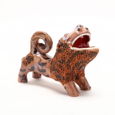 nc-folk-pottery-billy-ray-hussey-roaring-lion