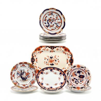 assorted-english-ironstone-imari-style-design