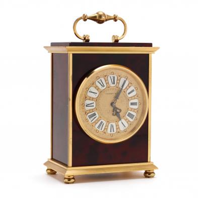 tiffany-co-faux-tortoise-shell-bracket-clock