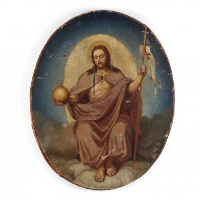 an-antique-italian-school-painting-of-christ-the-savior