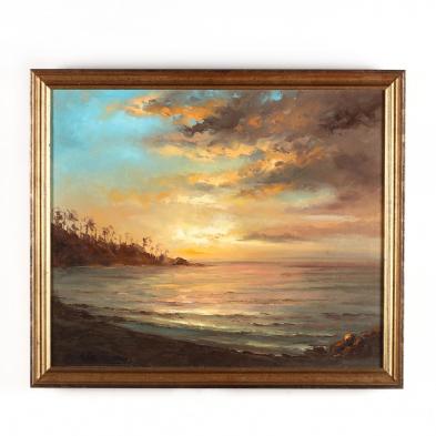 a-vintage-tropical-sunset-seascape-painting