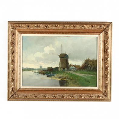 a-vintage-dutch-landscape-painting-with-figure