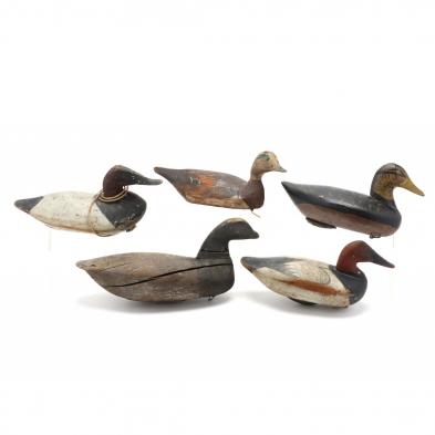 five-vintage-working-decoys