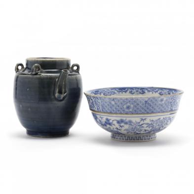 chinese-blue-and-white-bowl-and-vessel