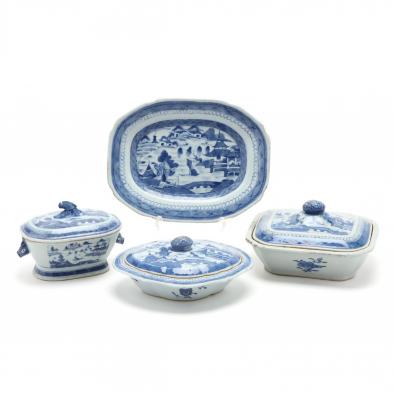 a-group-of-chinese-porcelain-canton-serving-dishes