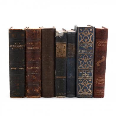 seven-19th-century-editions-of-mark-twain-classics