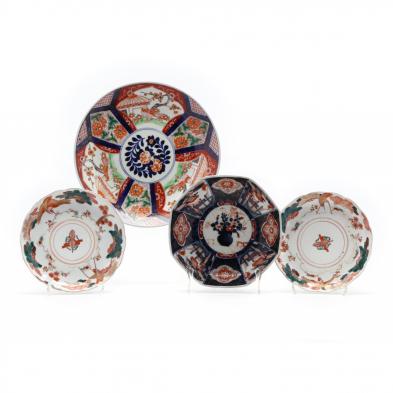 four-pieces-of-imari-porcelain