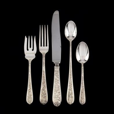 stieff-corsage-sterling-silver-flatware-service