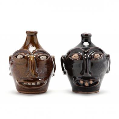 a-pair-of-folk-art-face-jugs-bragg-cox