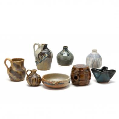 assorted-nc-pottery-turned-by-bragg-cox