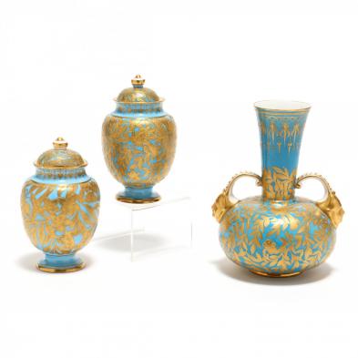 three-piece-royal-crown-derby-garniture-set