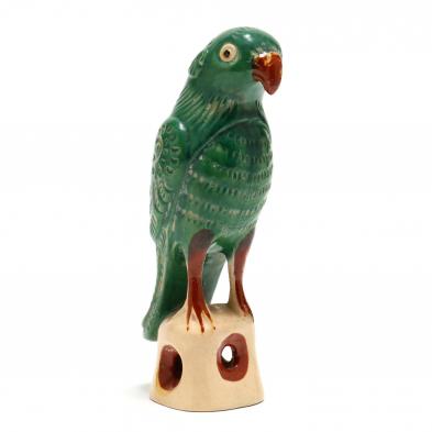 an-antique-chinese-figure-of-a-parrot