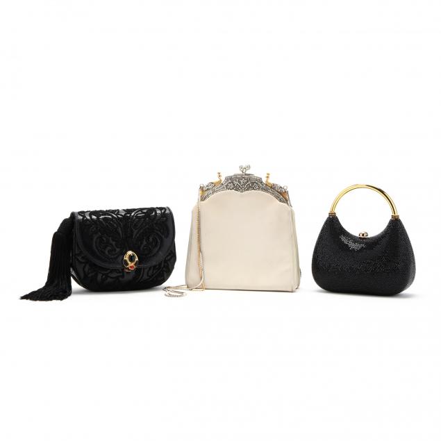 three-vintage-evening-bags-judith-leiber