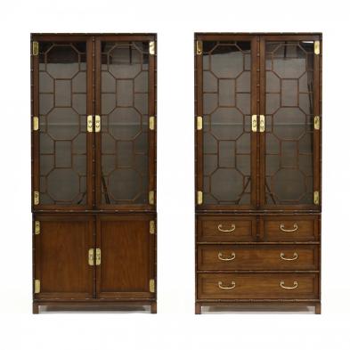 kindel-pair-of-chinoiserie-lighted-display-cabinets