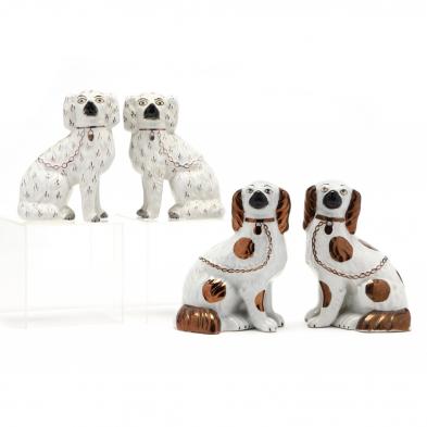 two-pair-of-antique-staffordshire-spaniels