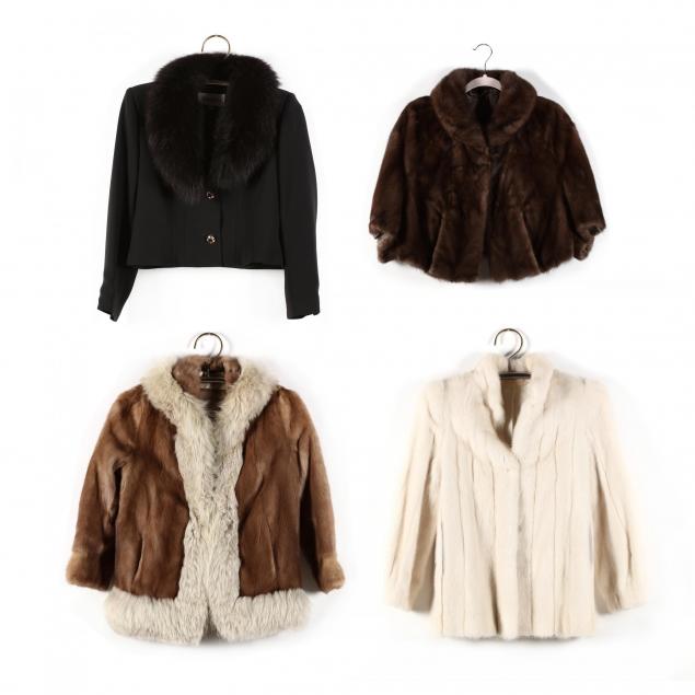 a-vintage-fur-selection-of-four