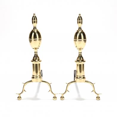 colonial-williamsburg-pair-of-lemon-top-andirons