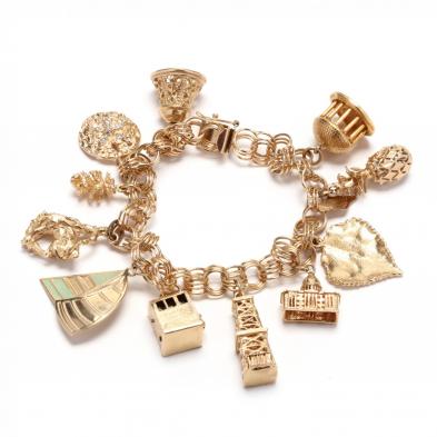 14kt-gold-charm-bracelet