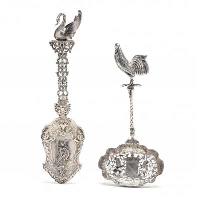 two-ornate-continental-silver-servers