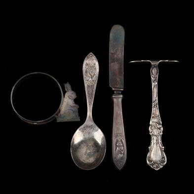 child-s-sterling-silver-silverplate-group