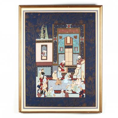 a-large-persian-painting