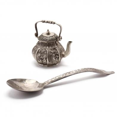 chinese-paktong-miniature-teapot-and-asian-spoon