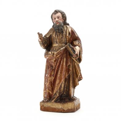 an-antique-italian-figure-of-saint-peter-19th-century