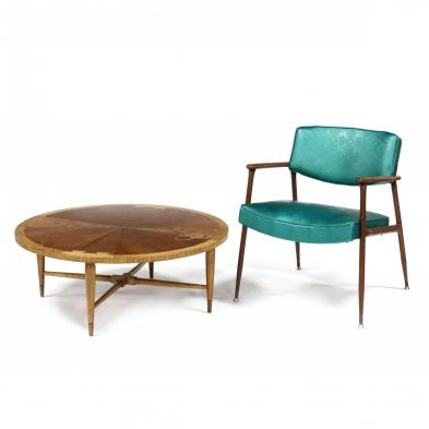 mid-century-lounge-chair-and-coffee-table