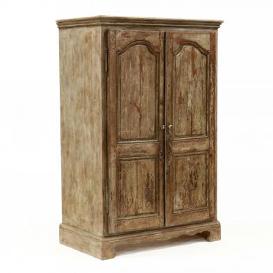 french-provincial-style-painted-armoire
