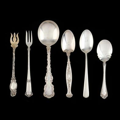 assorted-sterling-silver-flatware