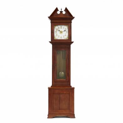 antique-american-tall-case-clock