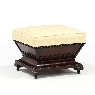 american-classical-mahogany-ottoman