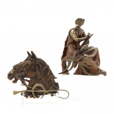two-antique-bronze-figures