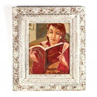 cameron-aldridge-fl-20th-century-woman-reading