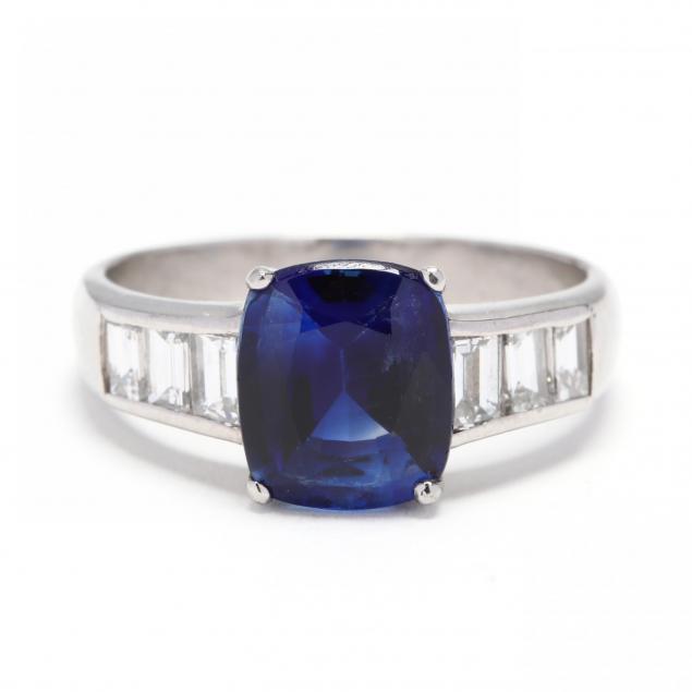 platinum-sapphire-and-diamond-ring