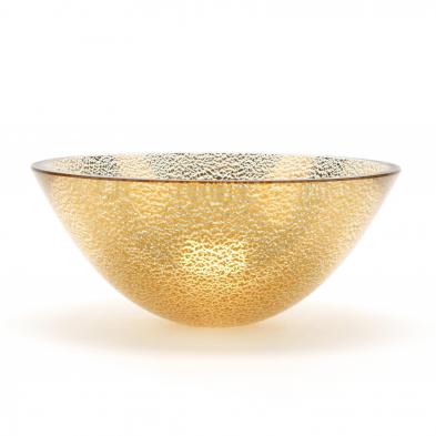 a-studio-glass-gilt-bowl