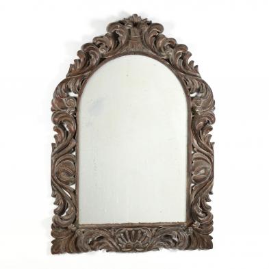 large-continental-carved-pine-mirror
