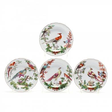 a-set-of-four-mottahedeh-chelsea-bird-plates