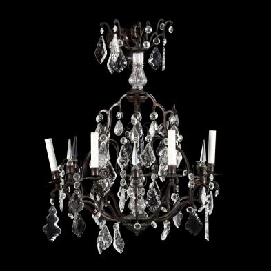 spanish-rococo-style-drop-prism-chandelier