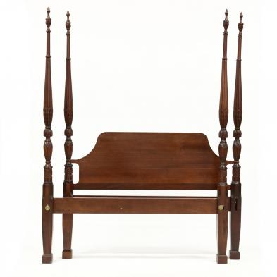 federal-style-carved-mahogany-queen-sized-bed-with-tester