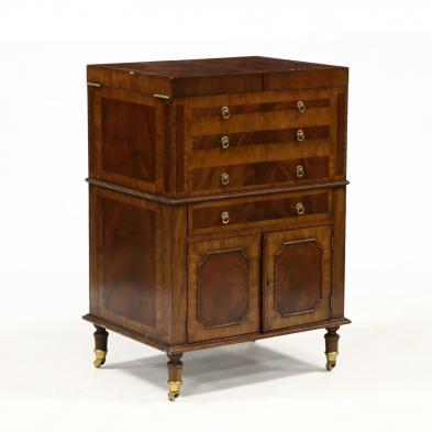 maitland-smith-georgian-style-mahogany-cellaret