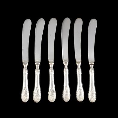 a-set-of-six-george-vi-silver-butter-knives
