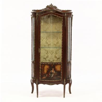 french-serpentine-front-ormolu-mounted-and-painted-vitrine