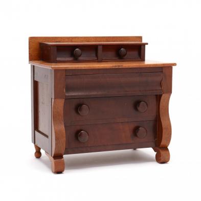 antique-empire-style-miniature-chest-of-drawers