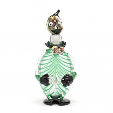 vintage-lutetian-glass-clown-decanter