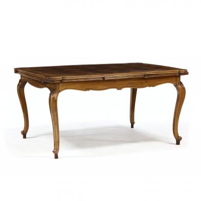 french-parquetry-walnut-draw-leaf-table